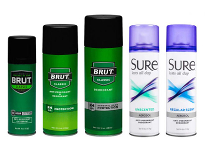 Varios productos de aerosol desodorante en aerosol retirados del mercado por riesgo de benceno