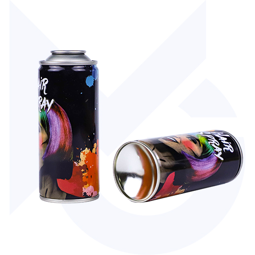 hair spray tinplate can