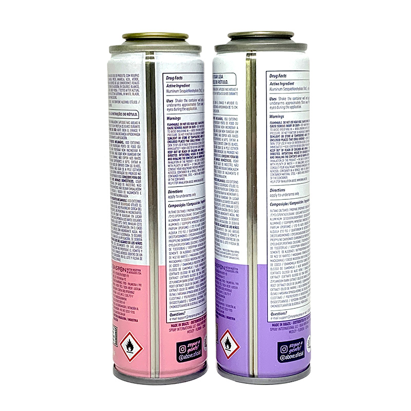 High quality welding 3 pieces aerosol can