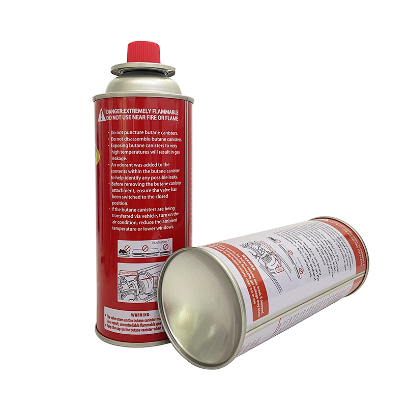 aerosol tin can for camping gas