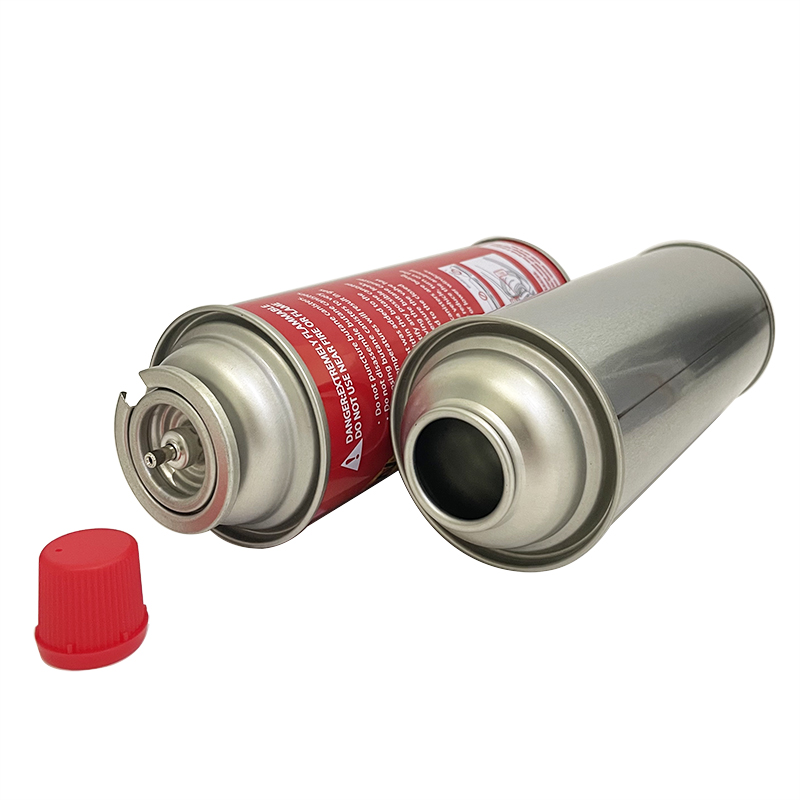 empty aerosol can for butane gas