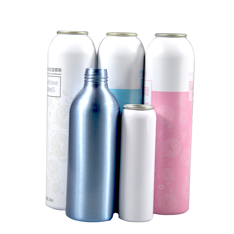 Safty aluminum spray can