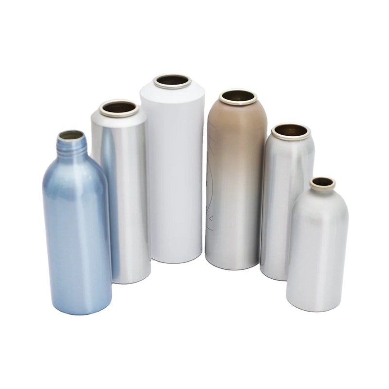 Latas de aluminio en aerosol para desodorantes y cuidado cosmético personal