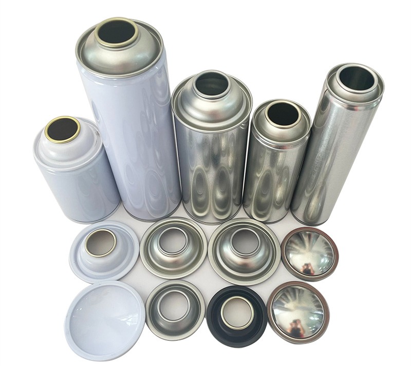 Aerosol tin can various size