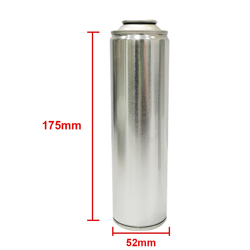 diameter 52mm empty aerosol spray can