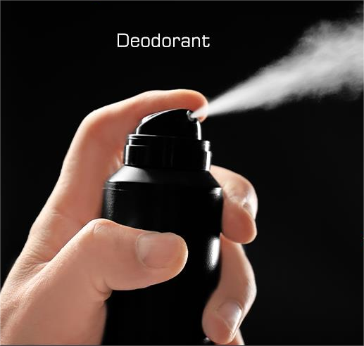 aerosol valve for deodorant spray