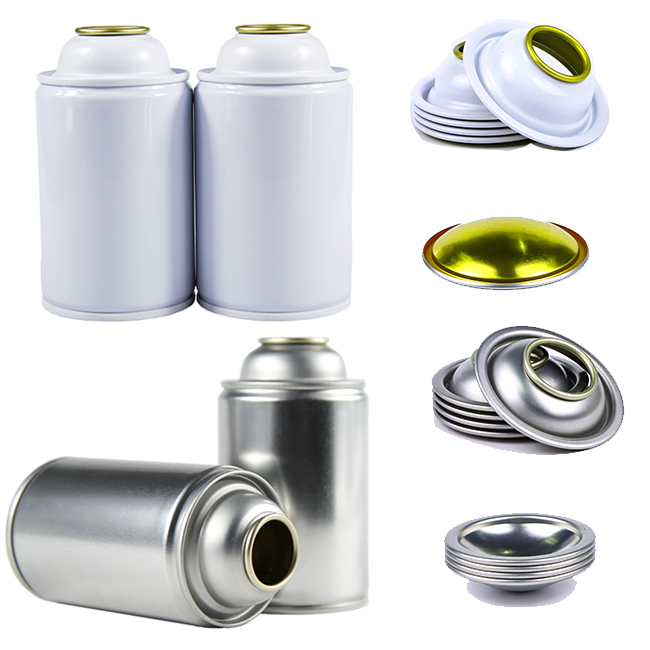 aerosol tin can components