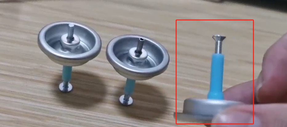 the first generation aerosol valves of 2k aerosol can