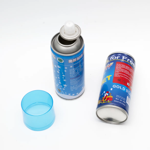 52x130mm aerosol tin can for snow spray