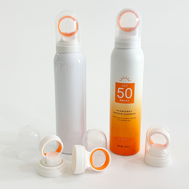 Empty Aluminum Can for sunscreen spray