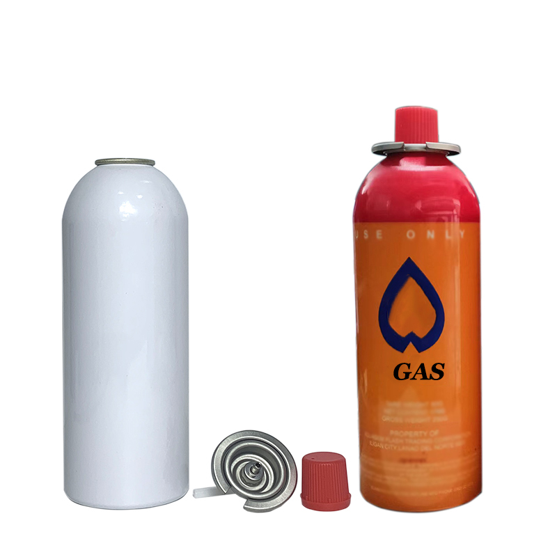 aluminum butane gas can
