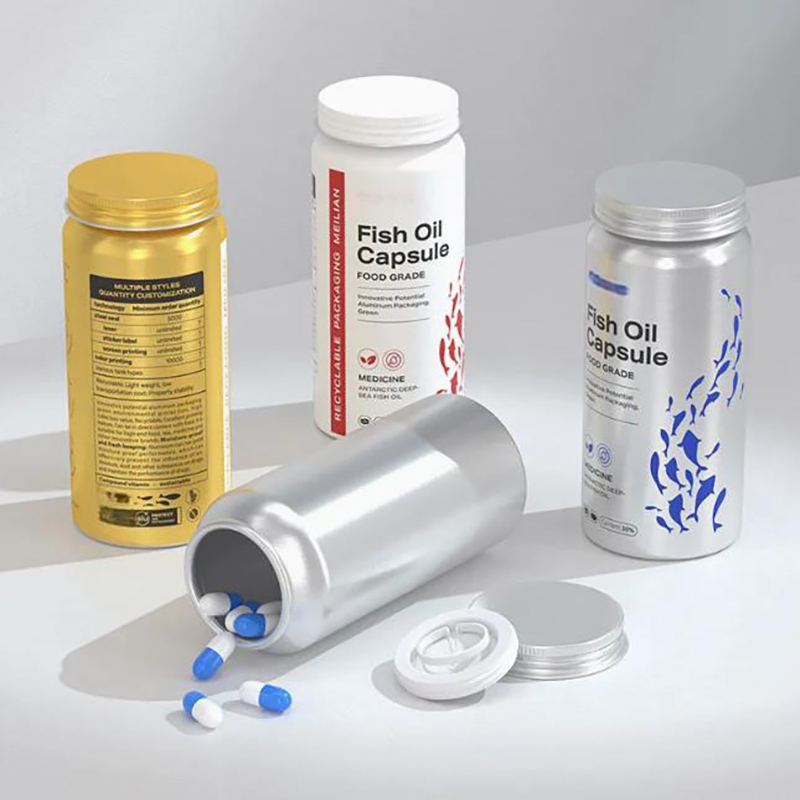 Aluminium Vitamin Can