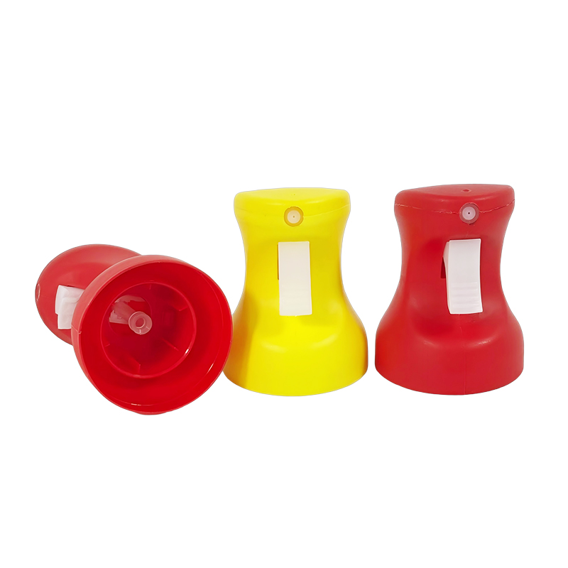 One-Piece Plastic Cap with Nozzle for Air Freshener Aerosol Can