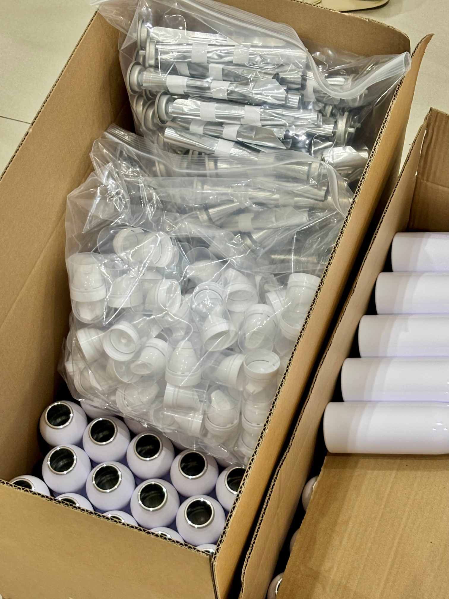 OEM aluminum aerosol can with bag on valve bov