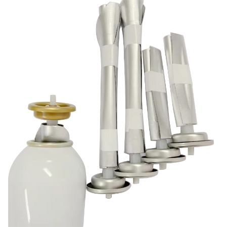 bag on valve for oil spray