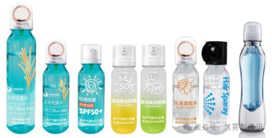 Plastic bottle aerosol