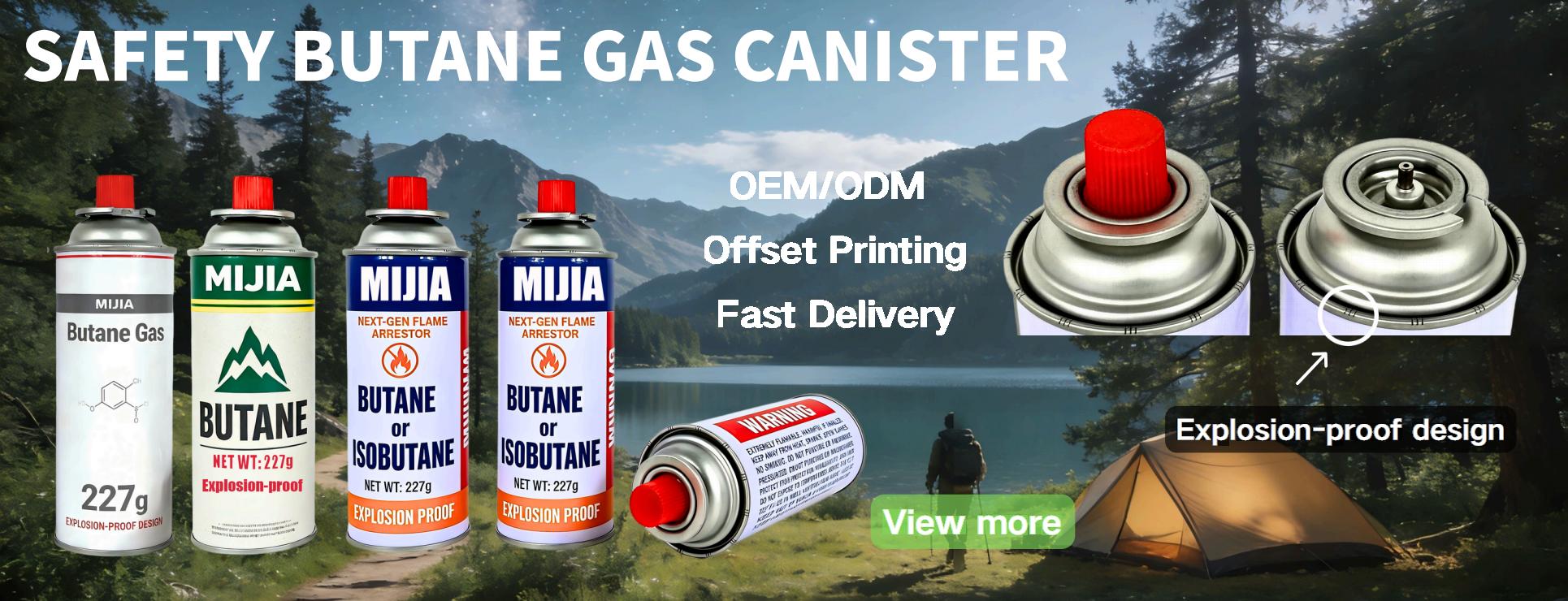 Explosion-proof Butane Gas Canister